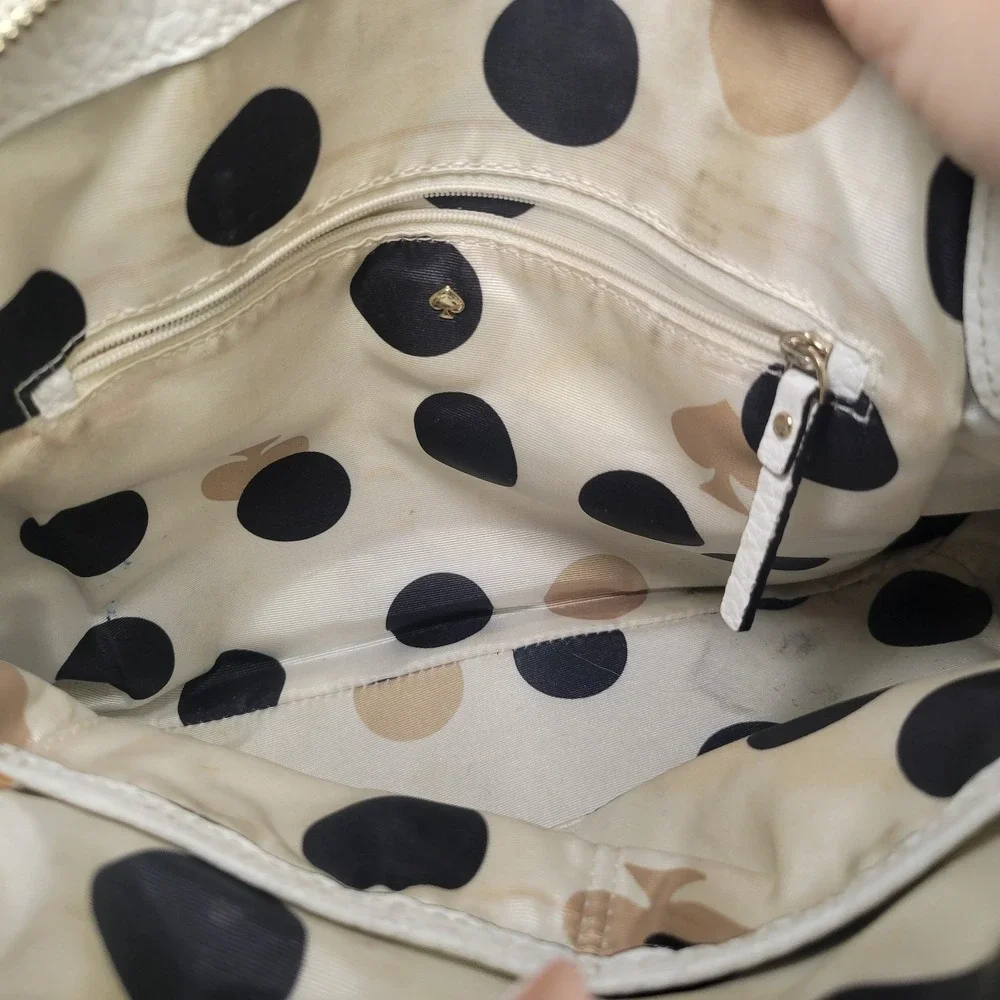 Kate Spade Black and White Satchel - Picture 12 of 16